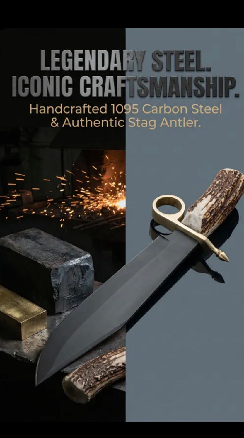 Knife making brass guards