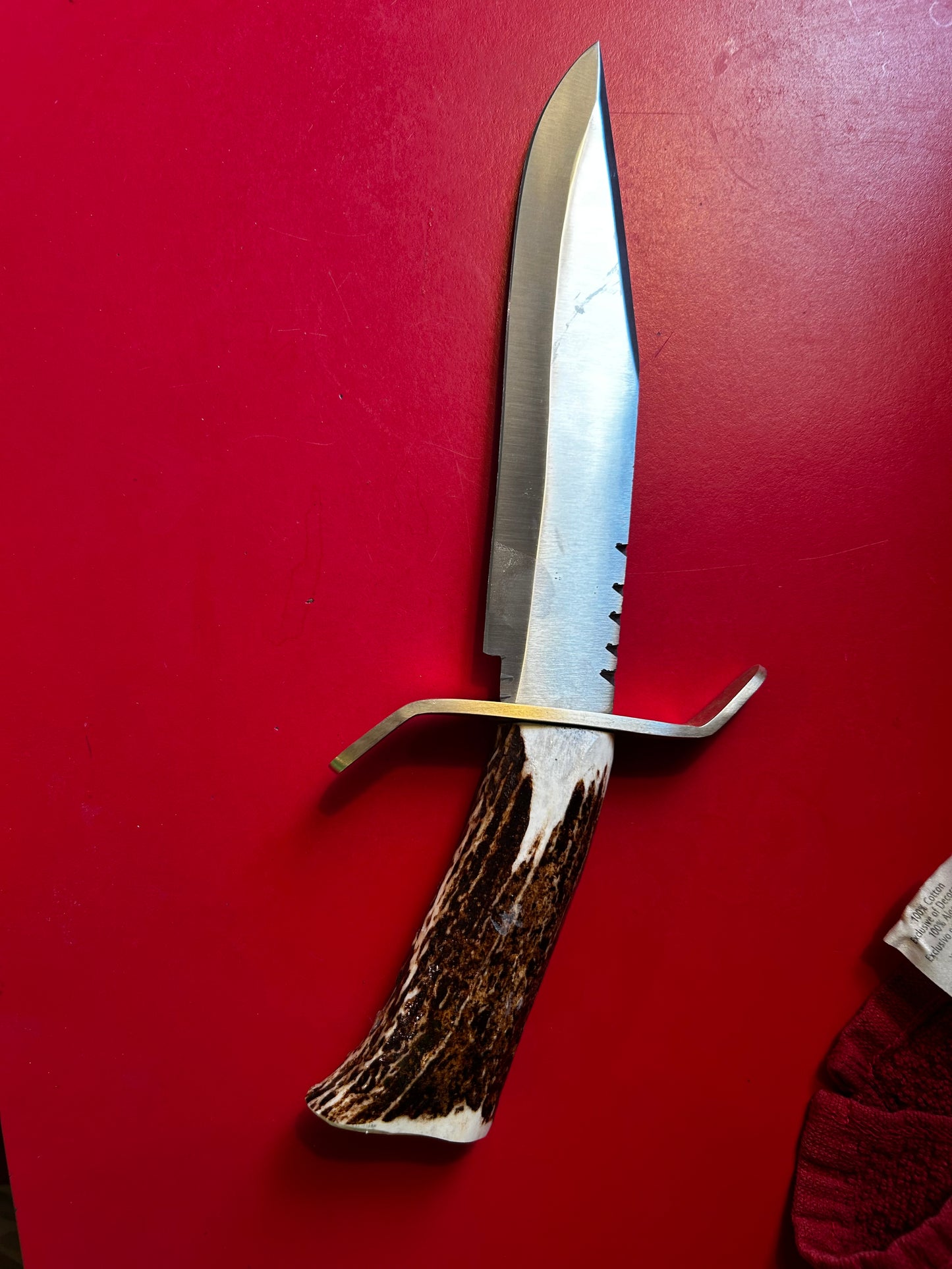 Knife making brass guards